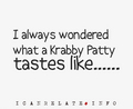 Krabby Patty - random photo