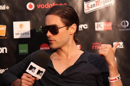  MTV Interview at Bilbao Festival, Spain (July 9)