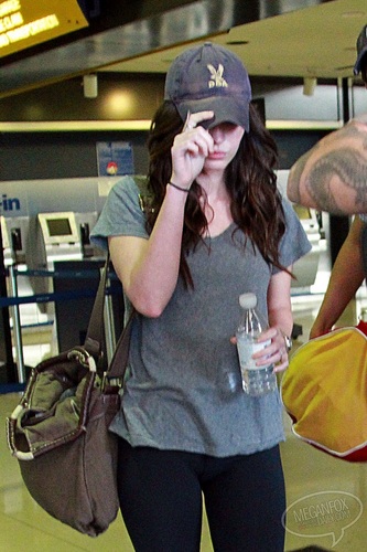  Megan - Arriving into LAX Airport - July 13, 2011