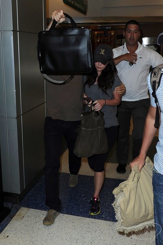  Megan - Departing from JFK Airport - July 13, 2011