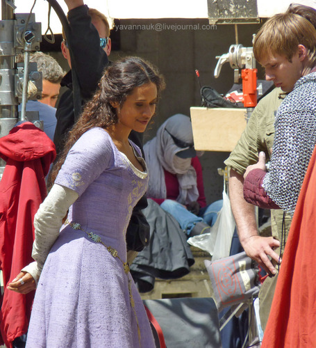 More Bradley and Angel Between Takes