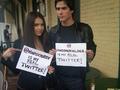 Nina and Ian twitter - the-vampire-diaries photo