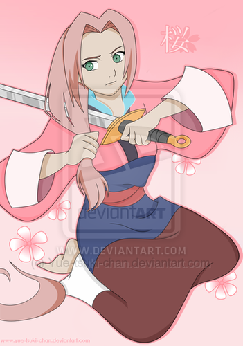  Sakura Haruno - Mulan