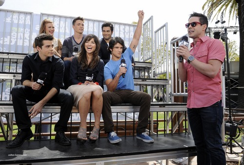 Teen Wolf Cast on MTV's The Seven - 03.06.11