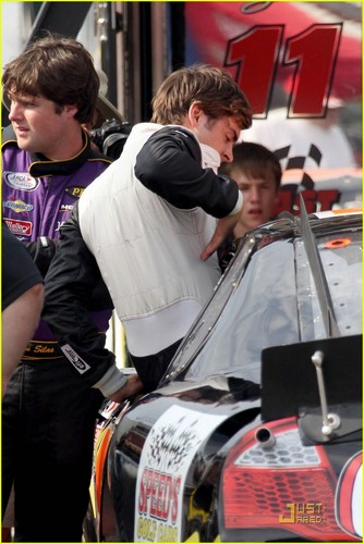 Zac Efron is a Racecar Driver!
