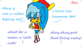 dont video tape me! - sonic-girl-fan-characters photo