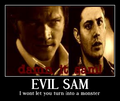 evil sam - supernatural fan art
