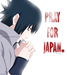 pray for japan - uchiha-sasuke icon