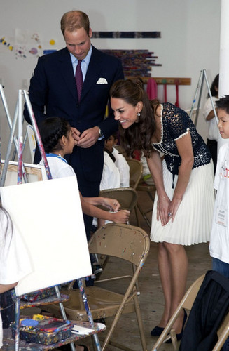  Prince William  at the Inner City Arts Youth Project  
