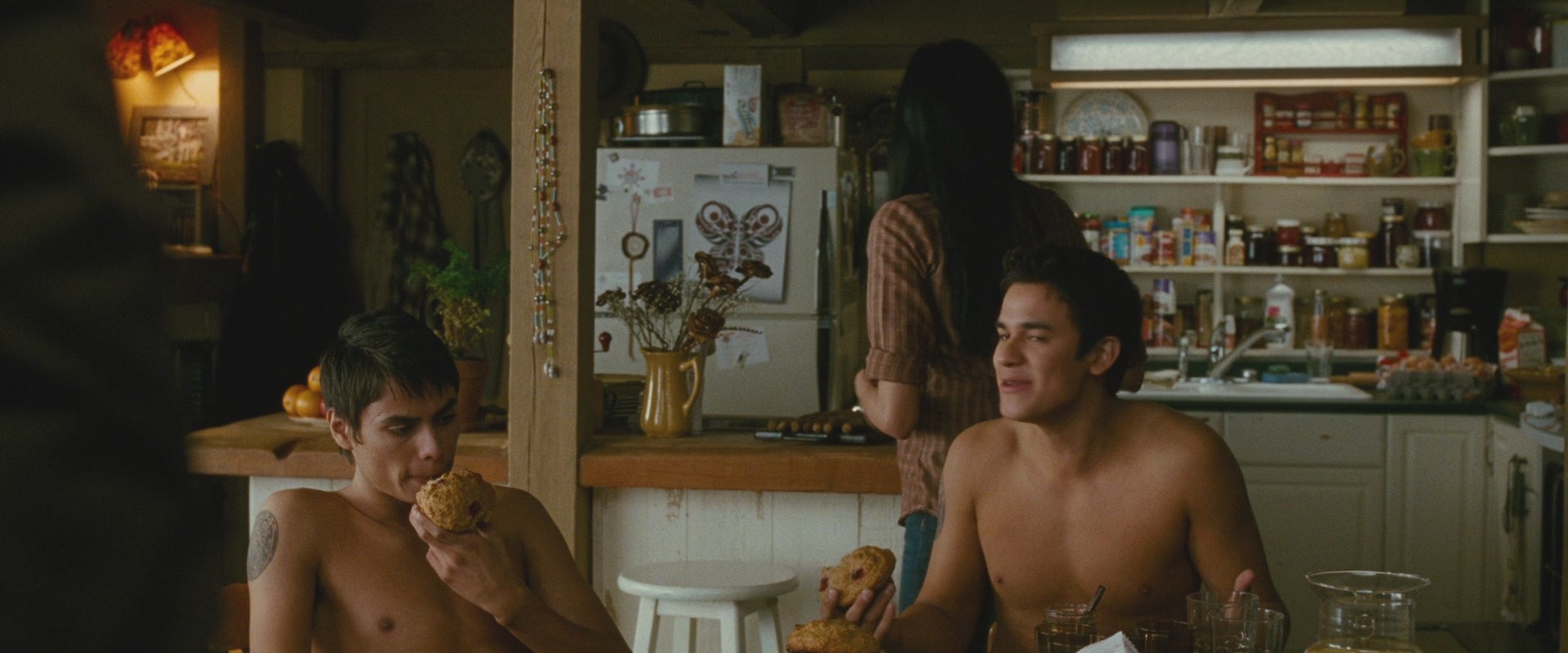 Naked scene from interview with a vampire
