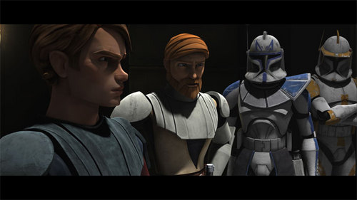  Anakin,Obi-wan,and clones