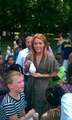 At a Kids Kicking Cancer event in Michigan [19th July] - miley-cyrus photo