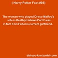 Draco Malfoy's Wife - harry-potter photo