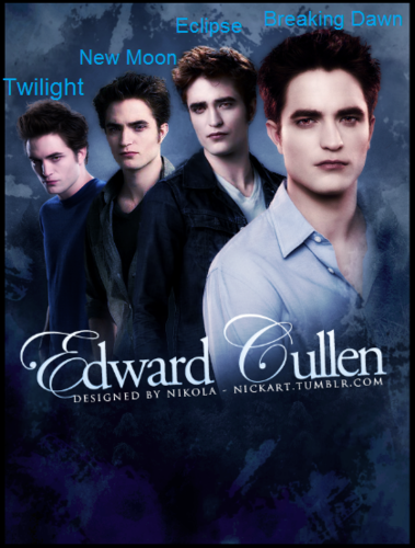 Edward in the 4 movies