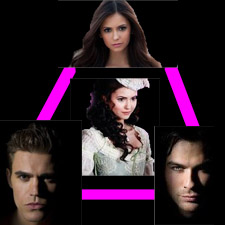  Elena, Damon and Stefan