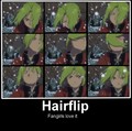 Hairflip - anime photo