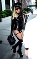 Lady Gaga Leaving the Howard Stern Show in NYC  - lady-gaga photo