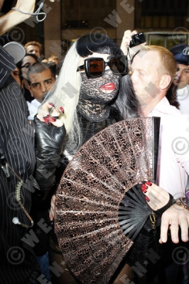  Lady Gaga Leaving the SiriusXM bulding in NYC
