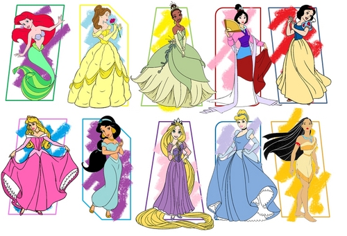  Official ডিজনি Princesses