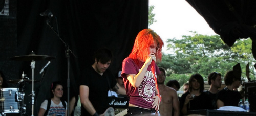 Paramore on Vans Warped Tour 2011