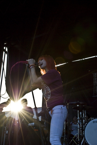  প্যারামোর on Vans Warped Tour 2011