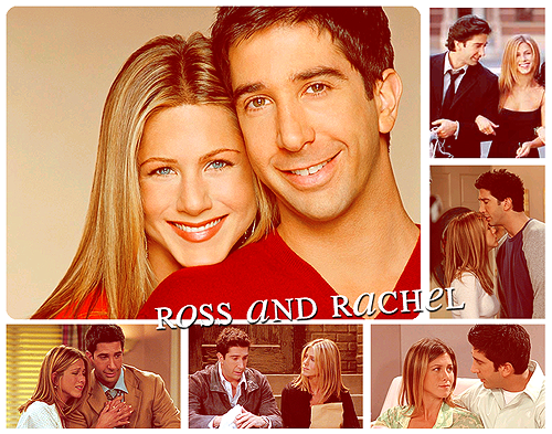 Rachel Green Ross and Rachel ♥ - Ross-and-Rachel-rachel-green-23899287-500-393