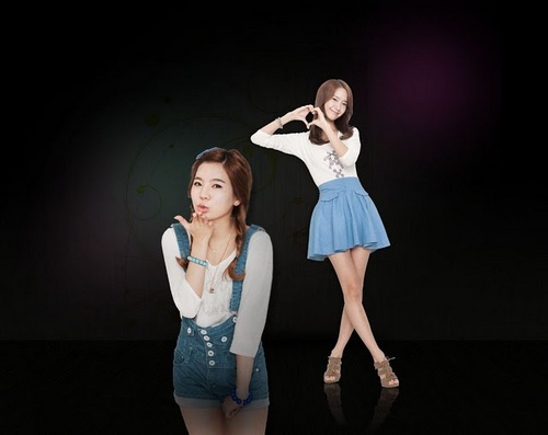  SNSD Sunny & Yoona 2011 Daum Promotional Pics