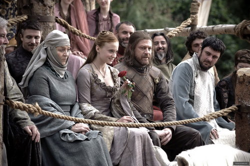  Sansa & Ned