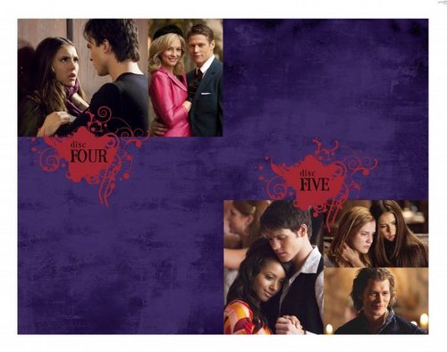  The Vampire Diaries - Season 2 DVD - Booklet Artwork