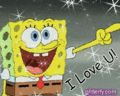 i love u - spongebob-squarepants fan art