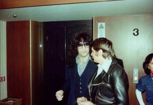paul backstage 1977