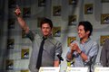 Comic-con 2011 - Norman Reedus and Steven Yeun - the-walking-dead photo