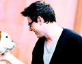 Cory's *puppy love* AWwww<3 - cory-monteith-and-chris-colfer fan art