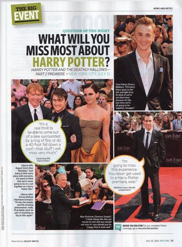  Entertainment Weekly - 22 July 2011