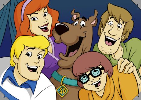  Fred, Velma, Shaggy, Scooby Doo, Daphine
