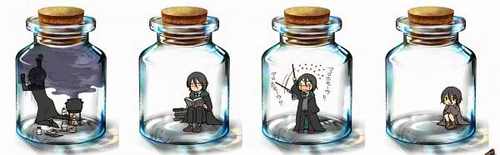  Snape in a Bottle