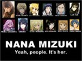 Voice actor; NANA MIZUKI - anime photo