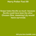 Why Snape hates Neville - harry-potter photo