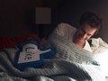 with Andy Murray in bed - tennis photo