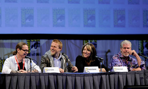  Kurt, Charlie, Katey & Ron at Comic-Con