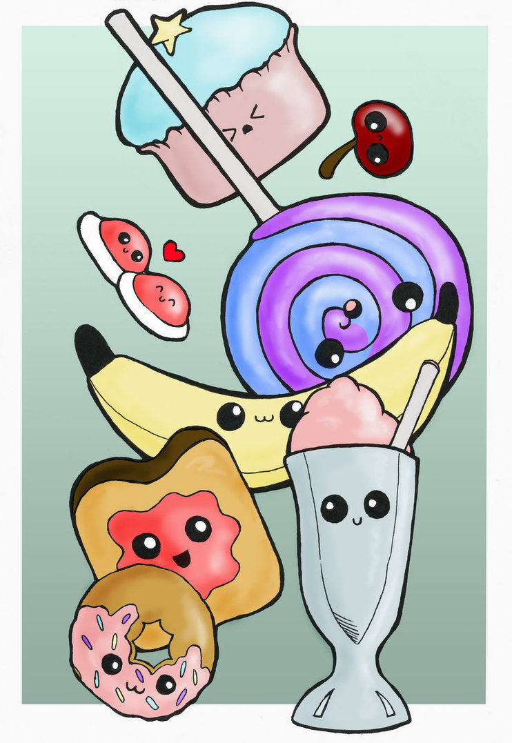 Cute Food - Cute Food Fan Art (24078417) - Fanpop