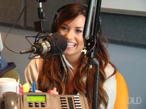  Demi - Visits IHeartRadio Studios - July 22, 2011