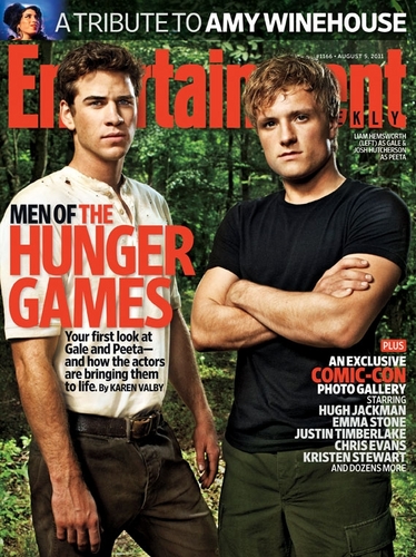  First look at Peeta and Gale !!!!! ♥