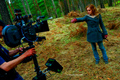 Hermione- Behind the Scenes- DH Part 1 - hermione-granger fan art
