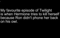 Hermione tried to kill herself - harry-potter-vs-twilight fan art