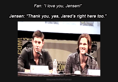Jensen and Jared/ComicCon