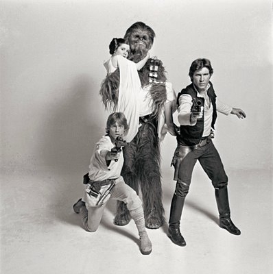  Leia in Chewies arms,Han,and Luke