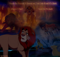 Simba - Fire - the-lion-king fan art