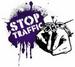 Stop traffic - human-rights icon