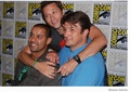 The Castle Crew Working the Press Line at SDCC - castle photo